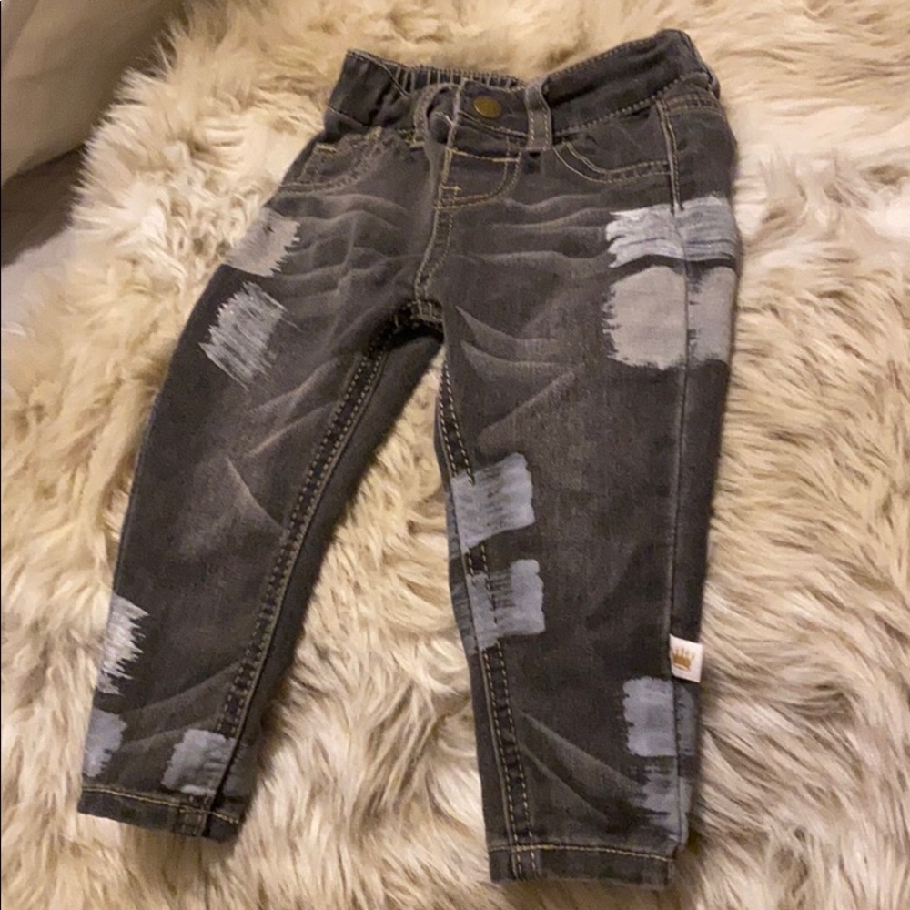 Rosie Pope Painted Print Skinnies